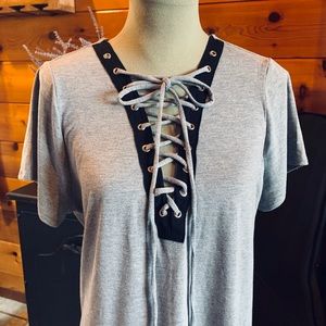 Torrid tee shirt dress size 1